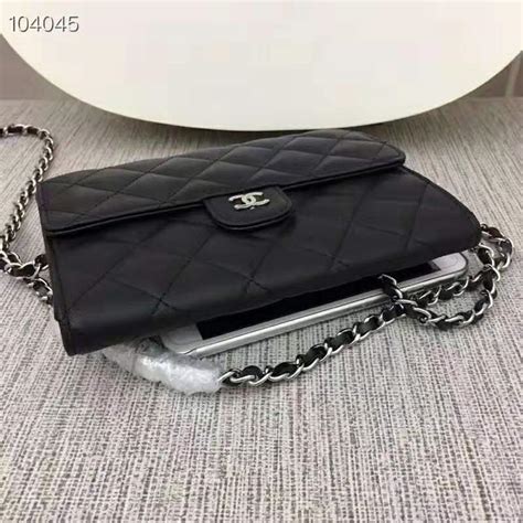 classic clutch with chain chanel 2018|Chanel clutch with chain black.